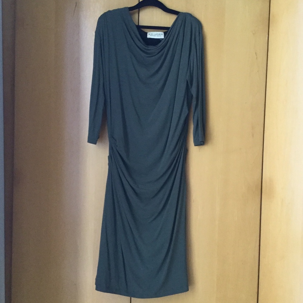 MMLaFleur Annabel Dress in Olive